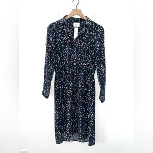 AKRIS PUNTO Blue Silk Knee Length Dress Size 4